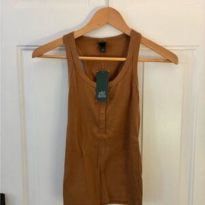 Wild Fable Women's Tan Tank Top